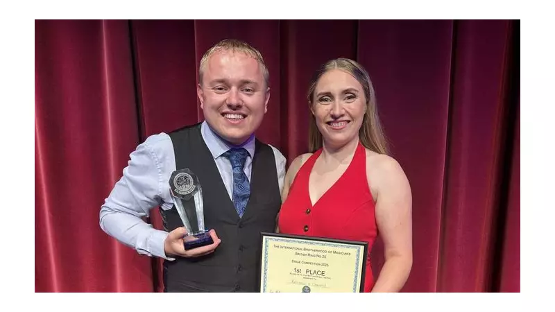 North Wales Duo Dean Lanzon and Kazia Williams Crowned UK's Stage Magicians of the Year