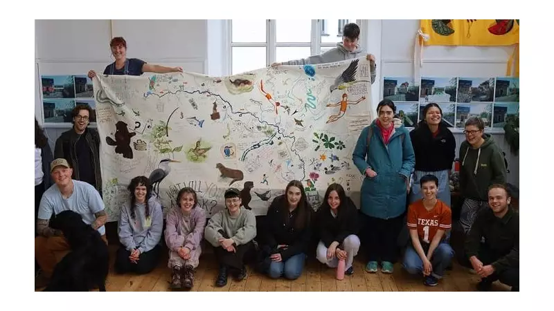 River Usk Springs to Life: Young Artists Unveil Breathtaking Exhibition in Abergavenny