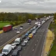 M5 Motorway Chaos: Multi-Vehicle Crash Causes Major Delays and Hour-Long Queues