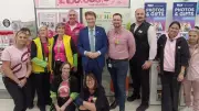 MP Richard Tice Champions Breast Cancer Awareness During Boston ASDA Visit