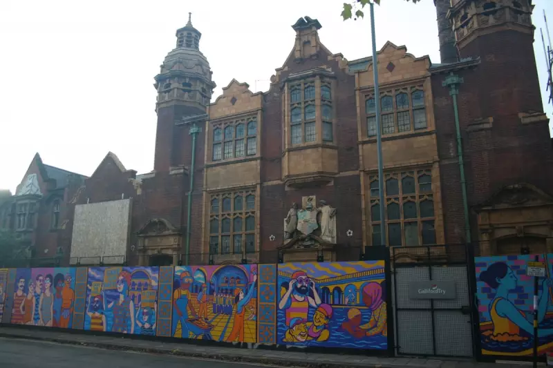 Birmingham's Historic Moseley Road Baths Brought to Life with Stunning New Mural