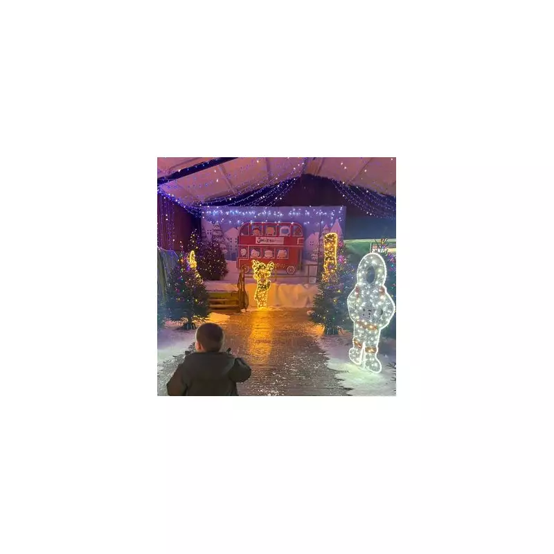 Jingle Ville Review: A Festive Family Day Out at Lower Drayton Farm