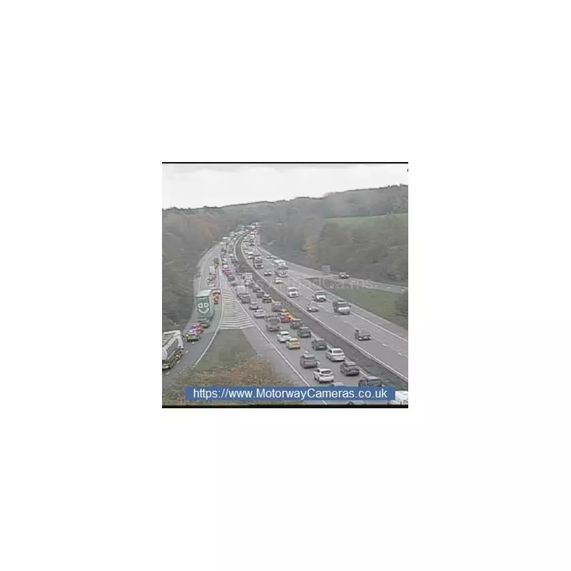M54 Motorway Chaos: Multi-Vehicle Crash Sparks Major Delays and Emergency Response