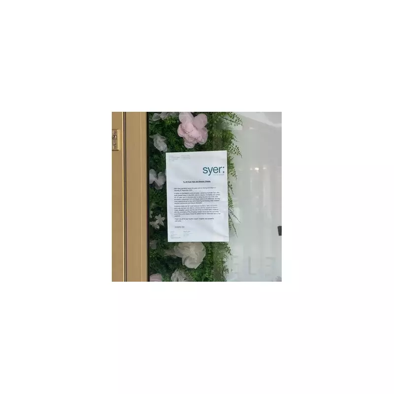 Syer Hair & Beauty Closes After 40 Years at Sutton Coldfield's Gracechurch Centre