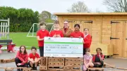 £1,500 Donation Boosts Alconbury School's New Forest Area