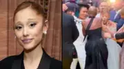 Cynthia Erivo Shields Ariana Grande from Terrifying Fan at Wicked Premiere