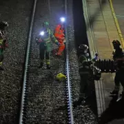 Hero Train Driver's Quick Thinking Prevents Disaster After Hitting Fallen Tree