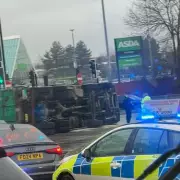 Lorry Overturns on Small Heath Roundabout Causing Major Delays