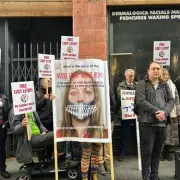 Lucy Letby Protestors Demand Retrial in Birmingham City Centre