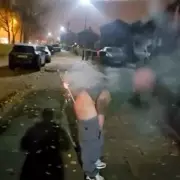 Man Burns Bum in Firework Stunt as Safety Warnings Ignored