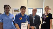 Nurse Geminick Siriban Wins QEH Award for Exceptional End-of-Life Care