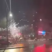 Shocking Footage: Yob Fires Fireworks at Bus in Birmingham in Terrifying Attack