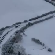 UK Braces for 18cm Snowfall as Arctic Blast Hits Four Counties