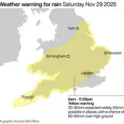 UK Weather Alert: Heavy Rain and Gusts Threaten Travel Disruption
