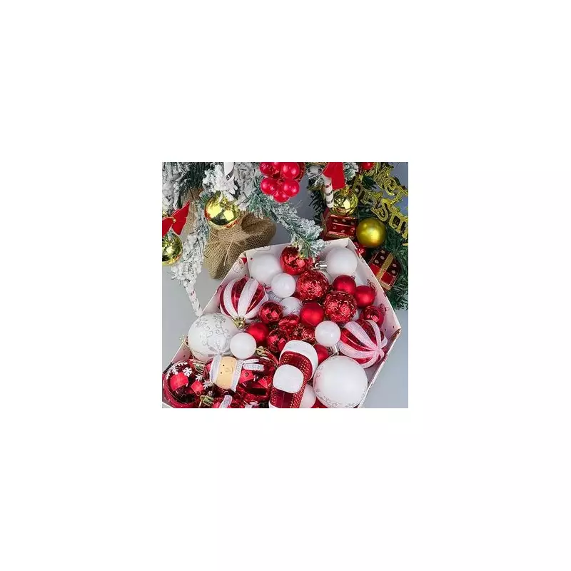 Amazon's Festive Bargain: 72 Christmas Baubles Slashed to £12.74