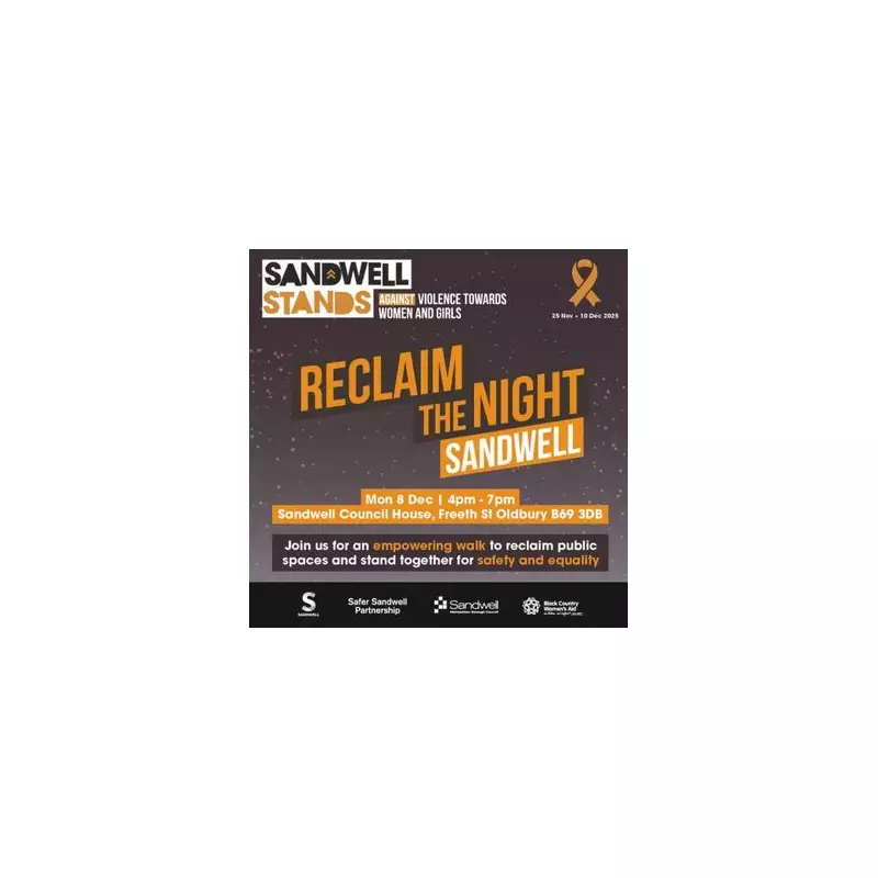 Oldbury Reclaim the Night Walk Unites Community Against Gender Violence