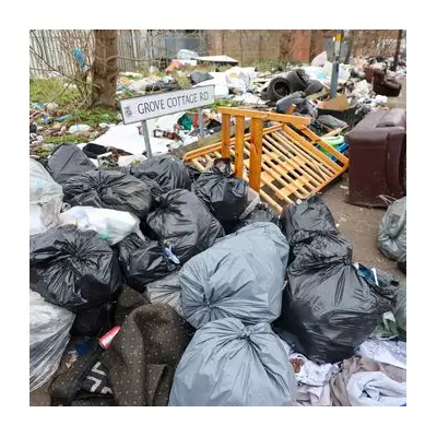Birmingham's Year-Long Bin Strike Leaves Festive Streets Buried in Rubbish