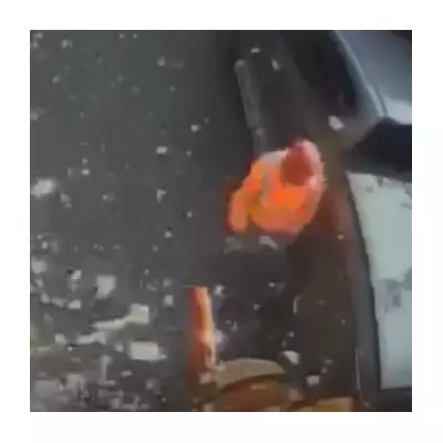 Fire Extinguisher Explodes in Bin Lorry, Showering Crew with Shards