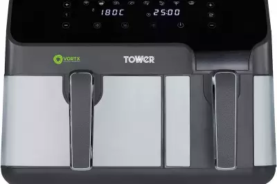 Tower's Dual Basket Air Fryer Hits Record Low Under £50 in Amazon Deal