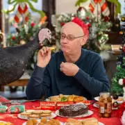 59-year-old man swaps Christmas turkey for life with pet turkey T2