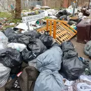 Birmingham's Year-Long Bin Strike Leaves Festive Streets Buried in Rubbish