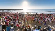 Bournemouth's White Christmas Dip Moves East of Boscombe Pier for 2024
