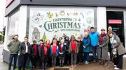 Cardiff Street Raises £700+ for Foodbank with Advent Windows Project