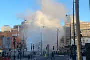 Fire Breaks Out Near Birmingham New Street Station, Emergency Services Respond