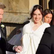 Gordon Ramsay beams as daughter Holly weds Olympic champ Adam Peaty in Bath
