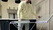 Heated Airer Dries Laundry for 6p an Hour in £44 Winter Sale