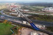 HS2's 4,600-Tonne Viaduct Slides Over M6 in UK First, Motorway Stays Open