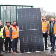 Oldham's First Solar Farm Breaks Ground: 2,700 Panels to Power 310 Homes