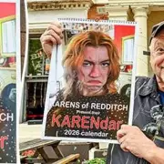 Redditch Pensioner's 'Karendar' Celebrates Town's Formidable Karens