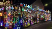 South Cerney Family's Festive Lights Raise Over £8,350 for Sue Ryder Hospice