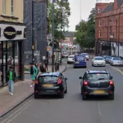 Three arrested and knives seized after police chase in Wolverhampton