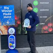 West Bromwich Shop Owner Wins £2k Lottery Prize Without Buying a Ticket