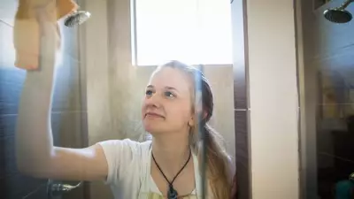 10p Baking Paper Hack Banishes Shower Water Marks, Say Experts