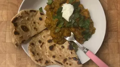 2-Ingredient Naan Recipe: No Yeast, 15-Minute Flatbreads From TikTok Chef