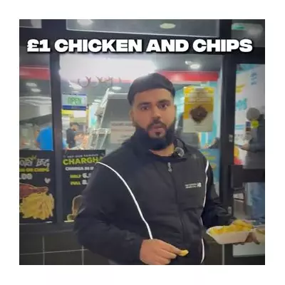 Birmingham Chippy Sells £1 Chicken & Chips in 'Nostalgia Prices' TikTok Trend