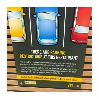 Birmingham McDonald's enforces 1-hour parking limit after delivery driver complaints