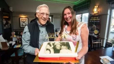 Firefighter's 90th Birthday Surprise: Reunited with Woman He Saved 40 Years Ago