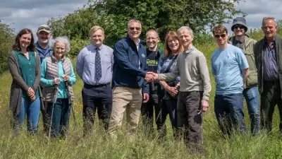 Leicester Students Plant 22,000 Saplings for New James Adler Wet Woodland Reserve