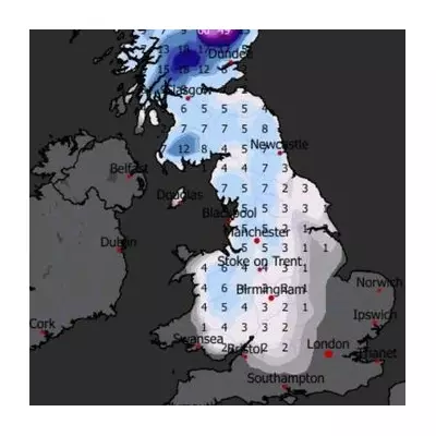 UK Braces for 700-Mile Snow Storm: 3 Inches Forecast for Birmingham