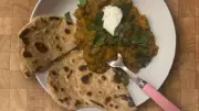 2-Ingredient Naan Recipe: No Yeast, 15-Minute Flatbreads From TikTok Chef