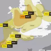 Amber Snow Warning Issued as Storm Goretti Threatens Midlands