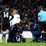 Aston Villa's Boubacar Kamara injured early in Tottenham FA Cup clash