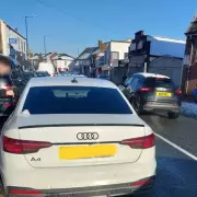 Audi seized after disqualified driver's 'poor parking' in Wolverhampton street