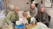 Centenarian Celebrates Milestone Birthday at Moya Cole Hospice