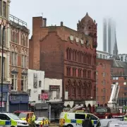 Historic Birmingham Building Fire Closes Roads, Disrupts Buses