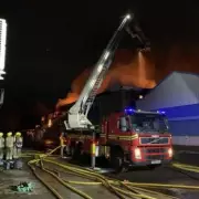 Huge Birmingham Factory Fire: 75+ Firefighters Battle Blaze Overnight